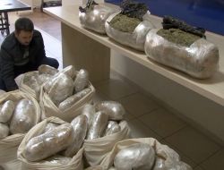 Kömür Ocağında Esrar Ele Geçirildi