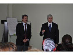 Vali Erden Girişimcilik Kursunu Ziyaret Etti