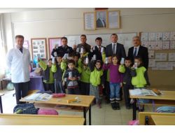 Şaphane'de Okul Sütü Dağıtımına Başlandı