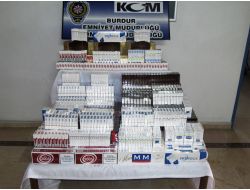 Burdur'da Kaçak Sigara Operasyonu