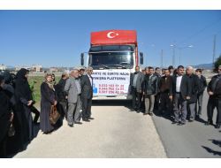 Osmaniye’den Suriye'ye Un Yardımı