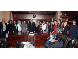 Başkan Selmanoğlu, İspanyol Öğrencileri Ağırladı