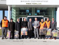 Canik Başarı Üniversitesi'nden Suriye'ye Destek