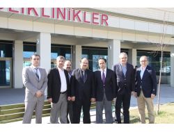 Uşak Organize Sanayi Bölgesi Heyeti Hastaneyi Ziyaret Etti