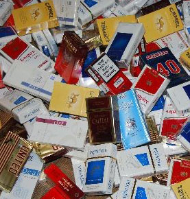 Alanya'da 25 bin sahte sigara