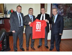 Tff Üyelerinden Başkan Çelikcan’a Ziyaret