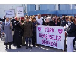 Hemşireler Sorunları İçin Eylem Yaptı