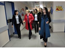 Midyat’ta Protokol Eşleri Sağlık Kontrolünden Geçti