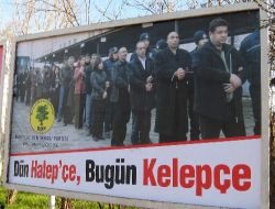 Bdp, Kelepçeyi Bilboard Afişiyle Protesto Etti