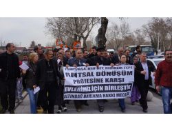 Gökçek Protestosunda Mahalle Sakinleri Arasında Gerginlik Yaşandı