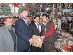 Samsunlu Esnaflar, Başkent'te Dükkanları Yanan Esnafa Yardım Elini Uzattı