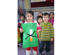 Minik Öğrencilerden Sigaraya Karşı Anlamlı Çalışma