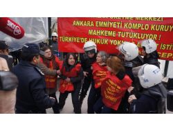Çadır Kurup Polise Direnen Kadın Eylemciler Gözaltına Alındı (2)