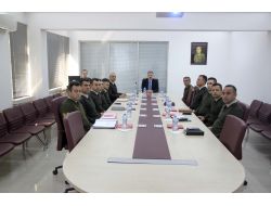 Vali Ayyıldız, Jandarmadan Brifing Aldı