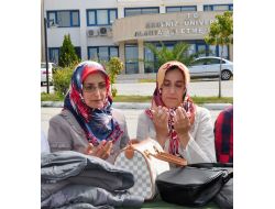 Körfez Dershanesi İle Ufuk Lisesi Öğrencileri Ygs'nin Provasını Yaptı