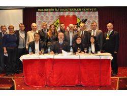 Balıkesir Gazeteciler Cemiyeti Başkanlığına Ramazan Demir Tekrar Seçildi