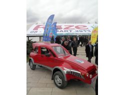 Laz Mucidin Otomobili ‘atmaca 53’ Ankara’da