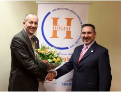 Hollanda Genç İşadamları Federasyonu'nda Bayrak Değişimi