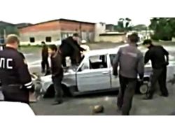 Rusya’da Araç Parçalayan Çocukları Polis Bile Durduramadı