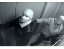 Rusya'da Asansörde Gasp Kamerada