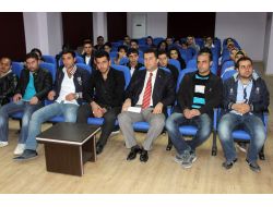 Cizre Myo Öğrencileri Kpss’ye Yönelik Bilgilendirildi