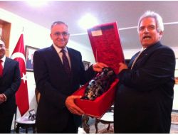 Filistinli Büyükelçi’den Güzelbey’e Suriye Teşekkürü