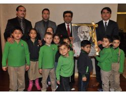 Yıldırımhanlı Miniklerden Vali Güzeloğlu'na İstiklal Marşı Ziyareti