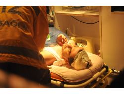 Kaza Yapan Otomobil Yandı: Biri Ağır 2 Yaralı