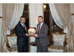 Ab Siyasi İşler Müsteşarı Miller, Hatay Valisi Lekesiz'i Ziyaret Etti