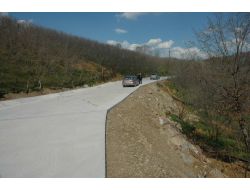Heyelan Nedeniyle Zarar Gören Yol Onarıldı