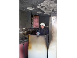 Orhaneli’nde Buzdolabı Tüpü Patladı