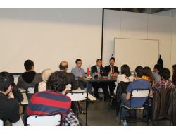 Genç İşadamı, Üniversitelilere 'Avrupa'da Girişimciliğin Yol Haritası'nı Anlattı