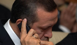 Erdoğan'dan 'geçmiş olsun' telefonu