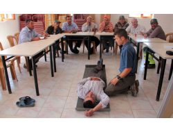 Çankaya'da Köylülere Acil Yardım Eğitimi Veriliyor