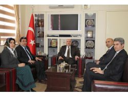 Sağlıkçılardan Bayburt Valisi İpek’e Ziyaret