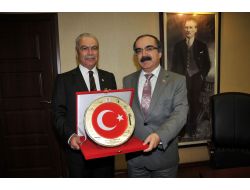 Toros Dernekleri Federasyonu Yöneticileri Vali Coş’u Ziyaret Etti