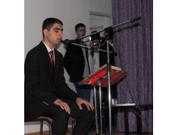 Yüksekova'da Hafızlık, Güzel Kur'an Ve Ezan Okuma Yarışması