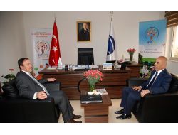 Rektör Kurtcephe, Expo 2016 Ajansı’nı Ziyaret Etti