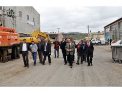 Belen Sanayi Sitesi'ne 12 Bin Ton Asfalt Dökülecek