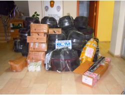 Hopa'da Kaçak Tekstil Malzemeleri