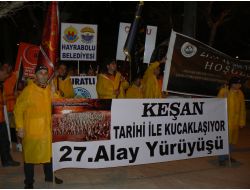 Temsili 57 Ve 27. Alaylar Çanakkale’ye Yürüyor