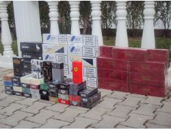 450 Paket Gümrük Kaçağı Sigara