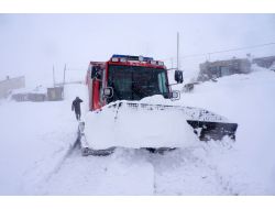 ERZURUM'DA KAR YAĞIŞI