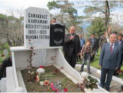Çanakkale Kahramanlarından Koca Seyit, Mezarı Başında Anıldı