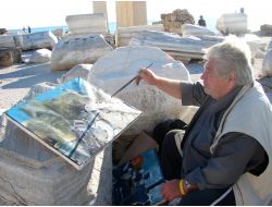 Alman Ressam, Antik Kentlerdeki Tapınakları Resmediyor