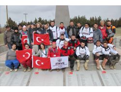 Uşaklı Dağcı Ve Motokrosçular Çanakkale Şehitleri İçin Yürüdü