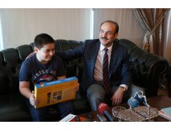 Almanya’da Yangından Kurtulan İbrahim’i Türkiye Okutacak