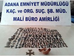Adana'da 367 Parça Tarihi Eser Ele Geçirildi
