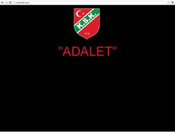 İnternet Sitesini Karartan Karşıyaka ‘adalet’ Çağrısı Yaptı