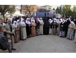 Midyatlı Umre Kafilesi Dualarla Uğurlandı